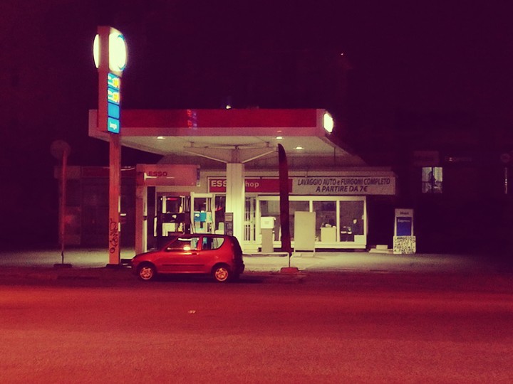 gas station