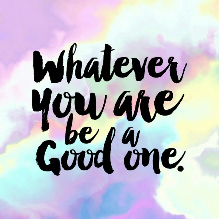 Be a Good Person