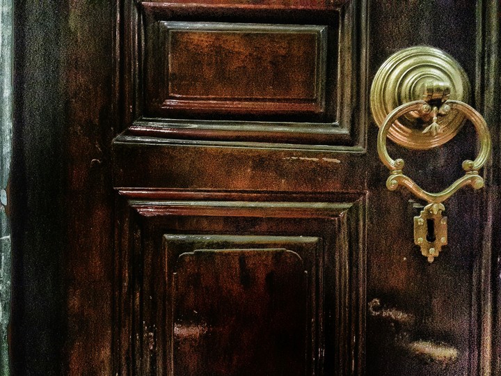 Eyüb sultan's antique door