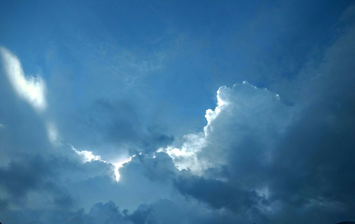 blue sky