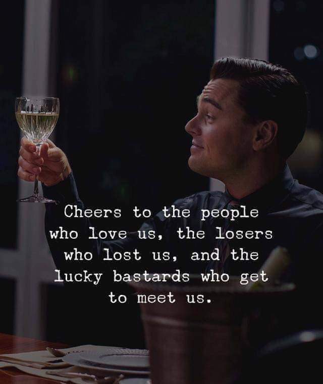 to all the lucky bastards ??