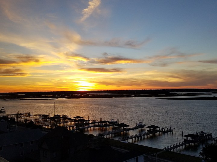 Sunset at Wrightsville Beach
