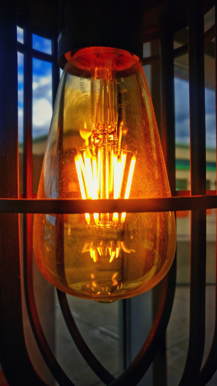 light in a cage