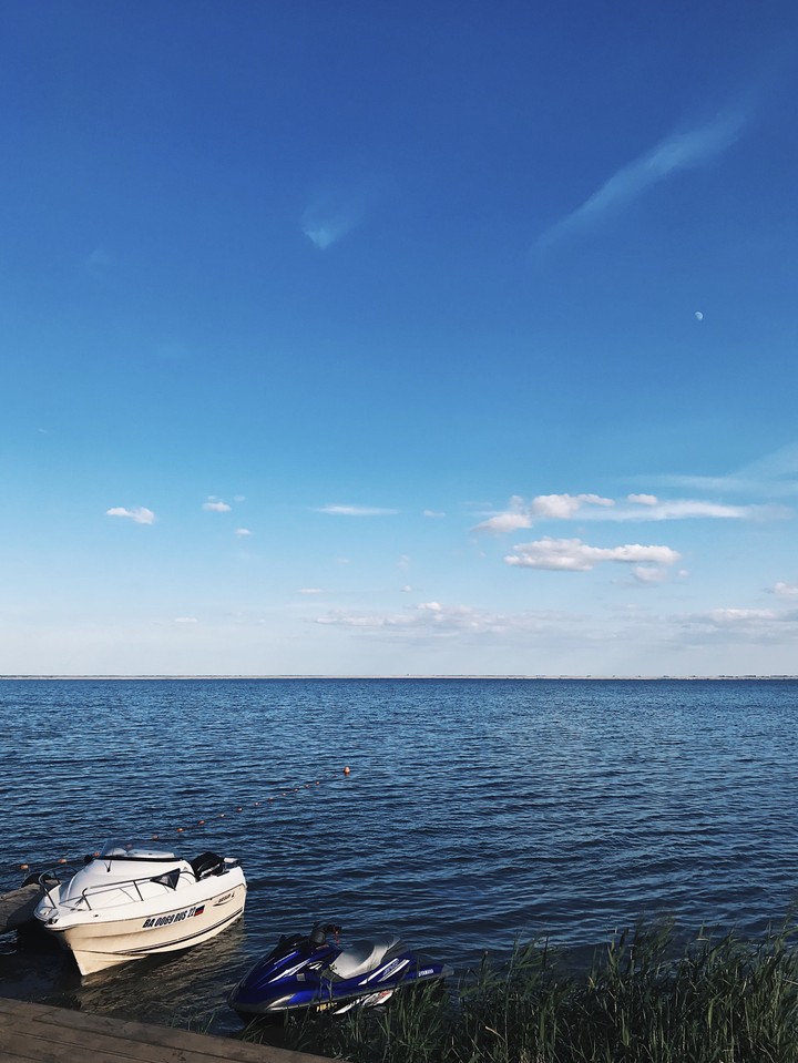 boat and lake