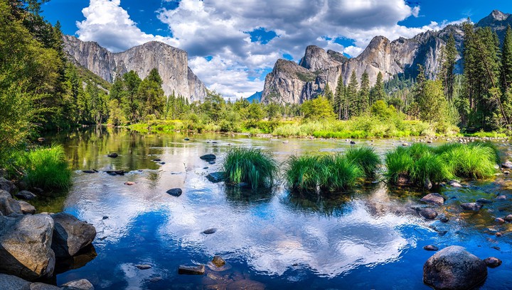 River & Mountain