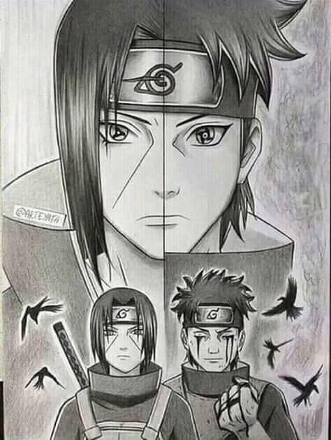 Itachi Uchiha and Shisui Uchiha