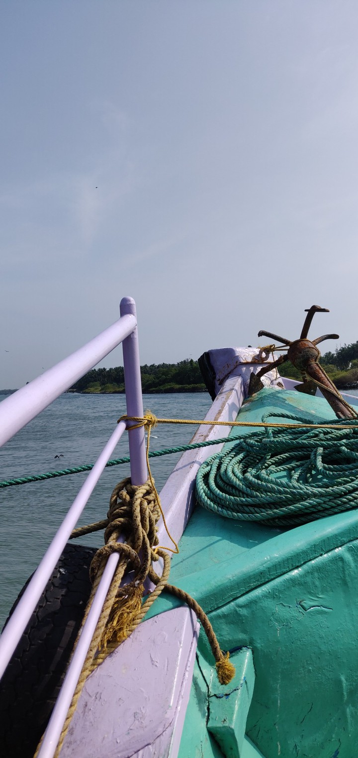 Boat and anchor