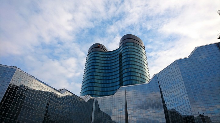 Rabobank towers in Utrecht