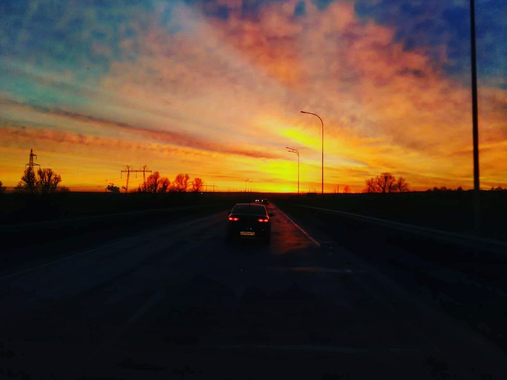 Sunset in Tatarstan
