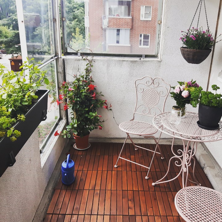 Summer balcony