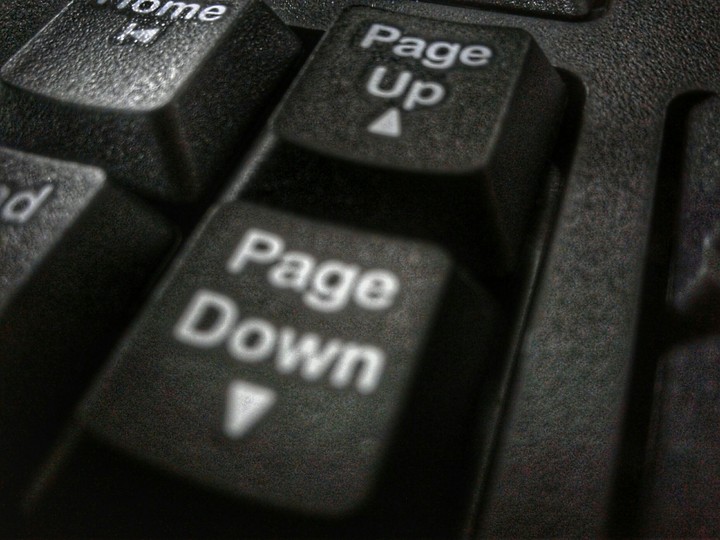 page up