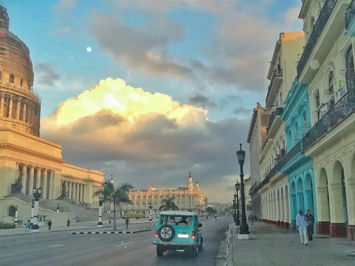 Amaneciendo en La Habana