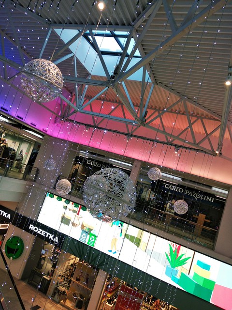in the mall
