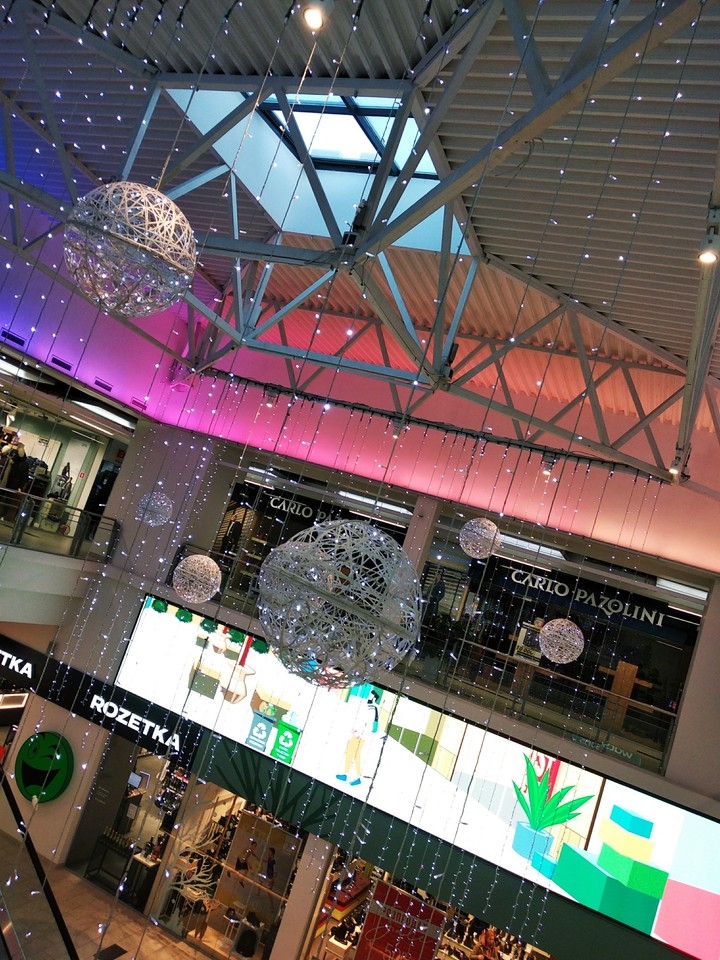 in the mall
