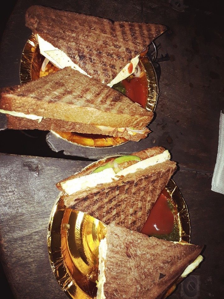 grilled soya paneer sandwich