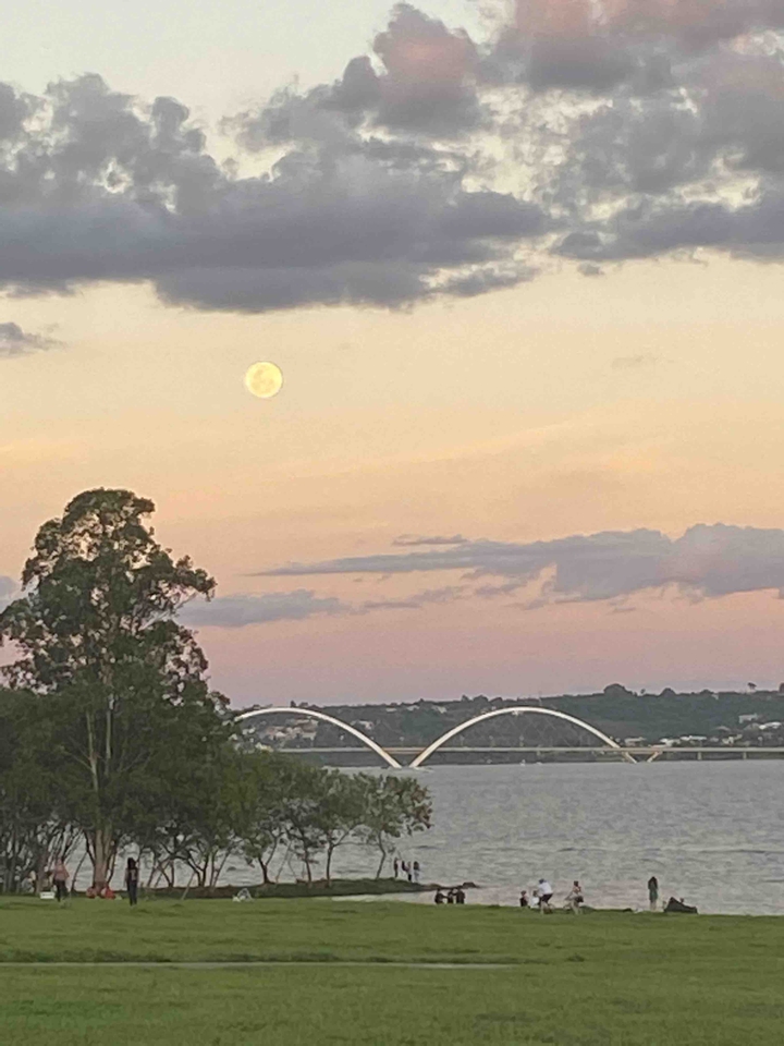 ponte JK e Lua Brasília