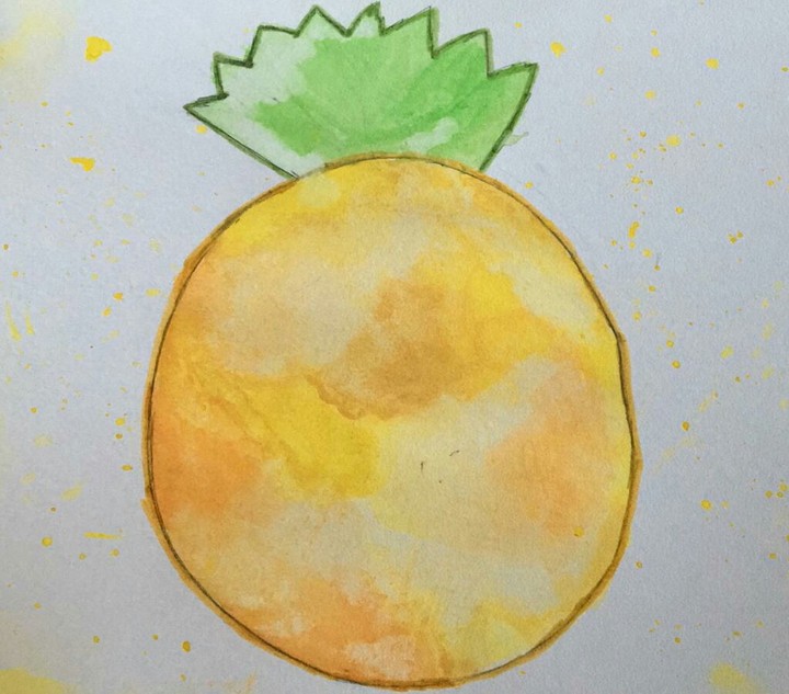 dessin annanas