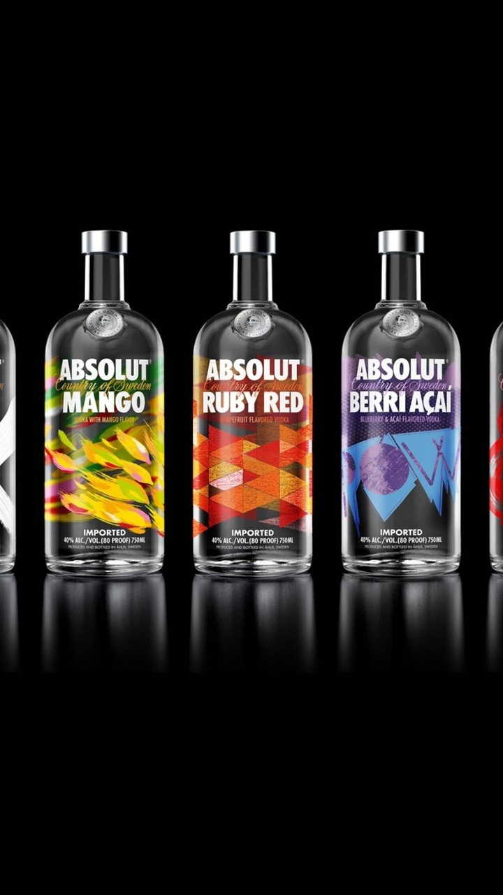 Alcohol bottles