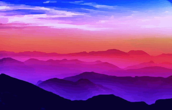 Purple hills