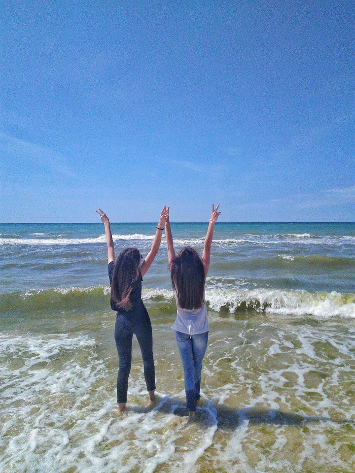on the coast