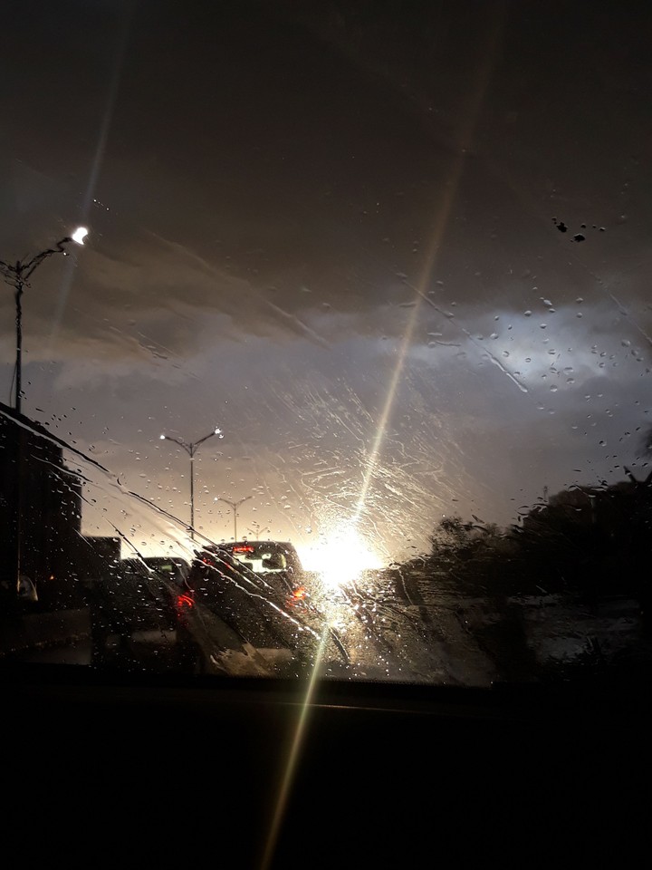 rainy day in Algeria Annaba