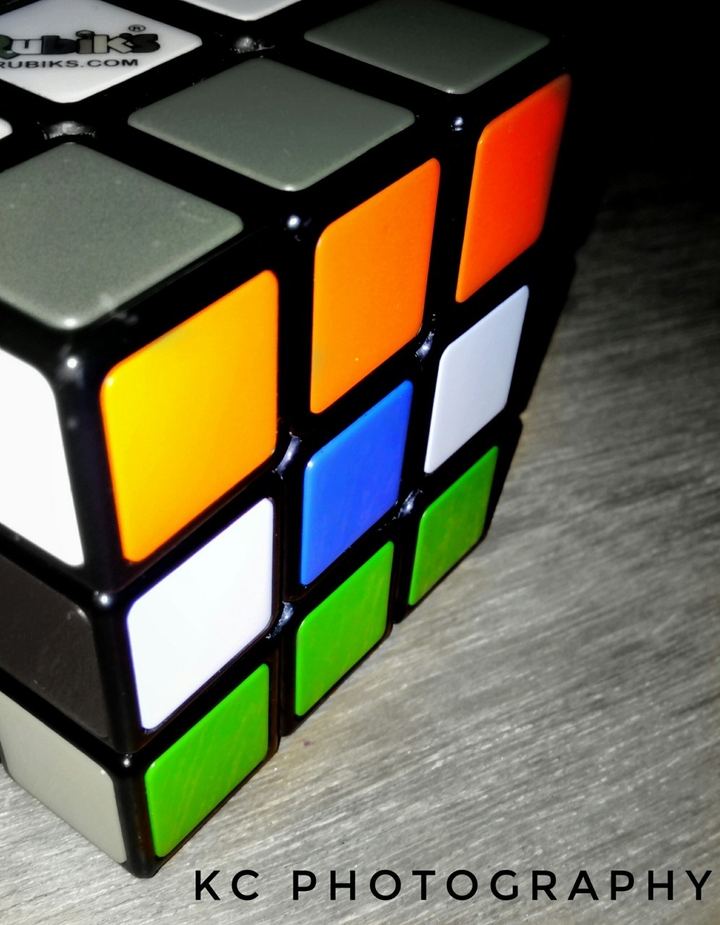 indian flag in cube