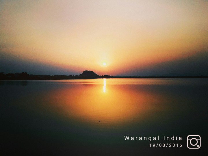 the sunset