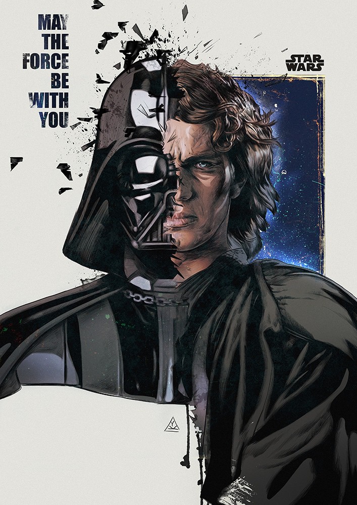 Darth Vader and Anakin Skywalker