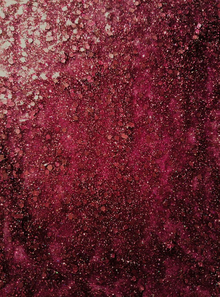 Dark Pink Glitter