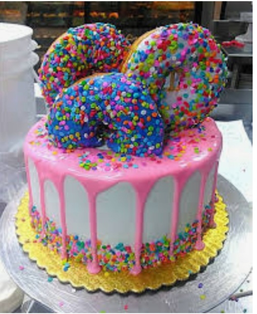 Donut cake