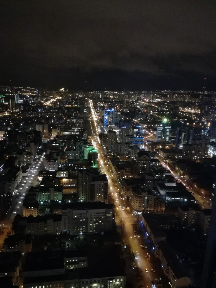 Ночной Екатеринбург