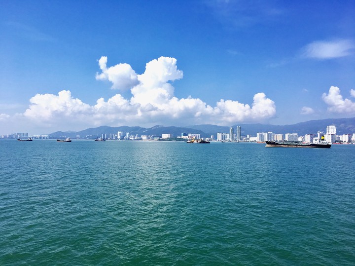 #Malaysia #Penang #Seaview #Cloud