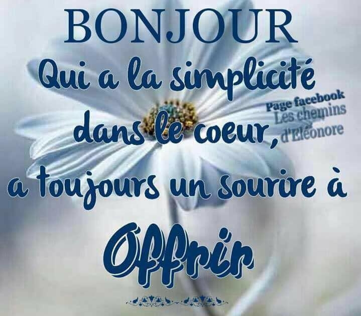 Bonjour