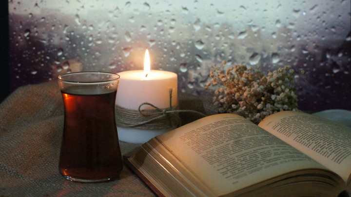 reading book