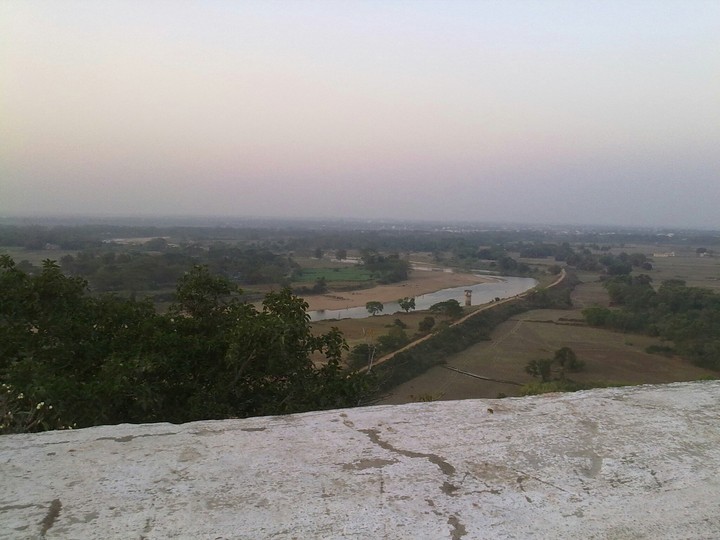 A view of Daya River from the Dhauli Temple....