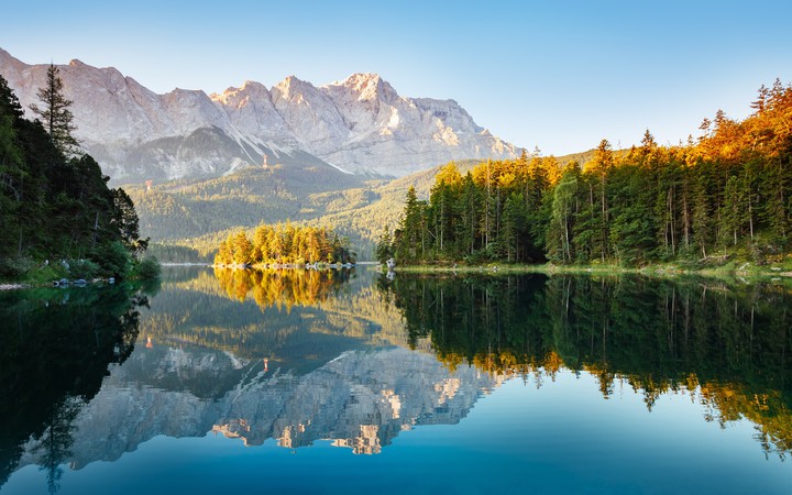 Montañas, bosques y lagos. La Naturaleza