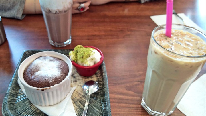 Cafe and vanille