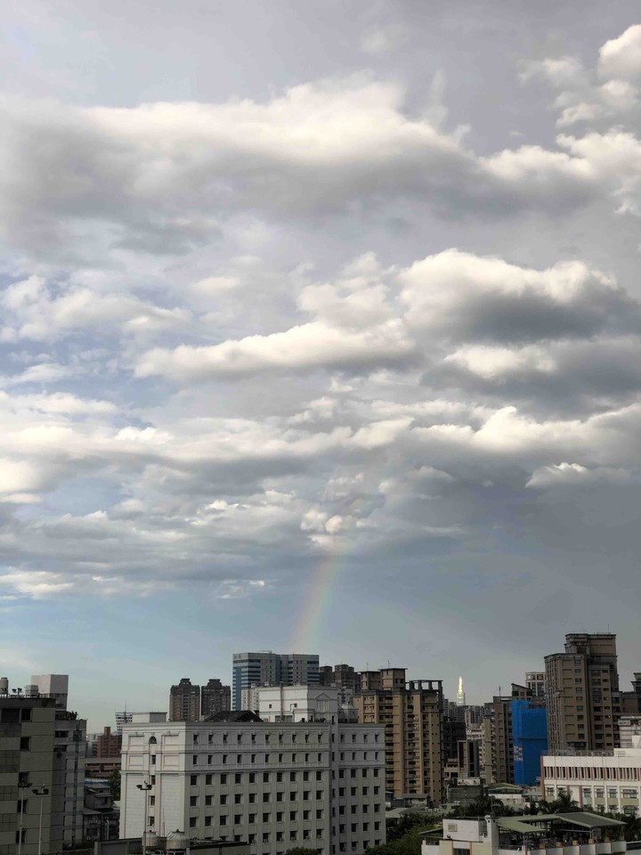 disappearing rainbow