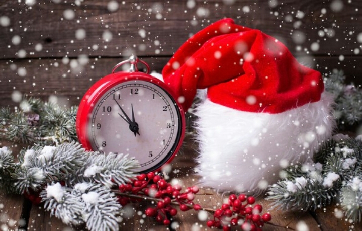 Christmas snow