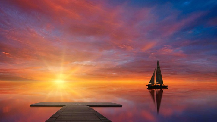 Boat - Deck - Sunset