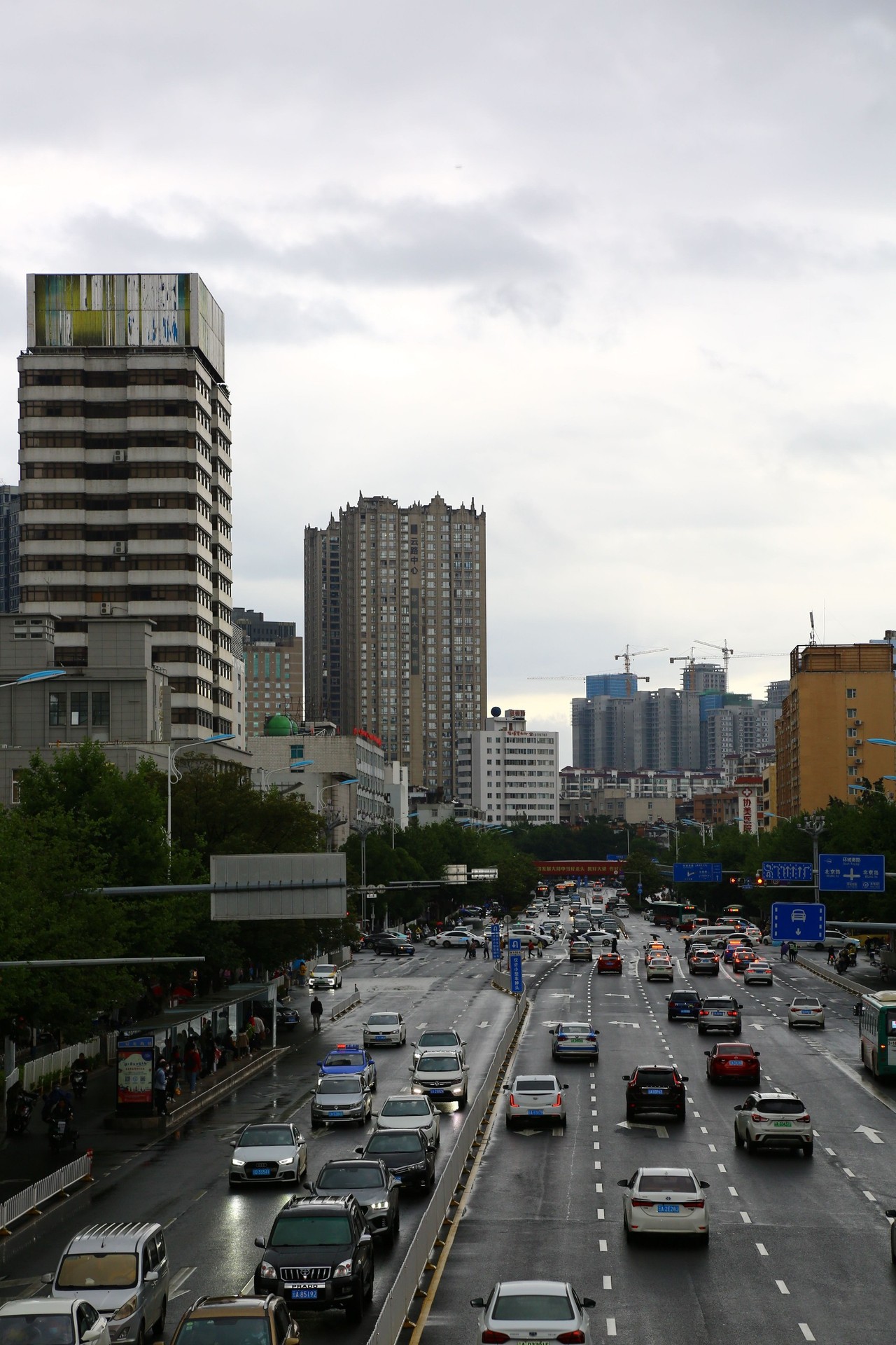 רקעים city, road