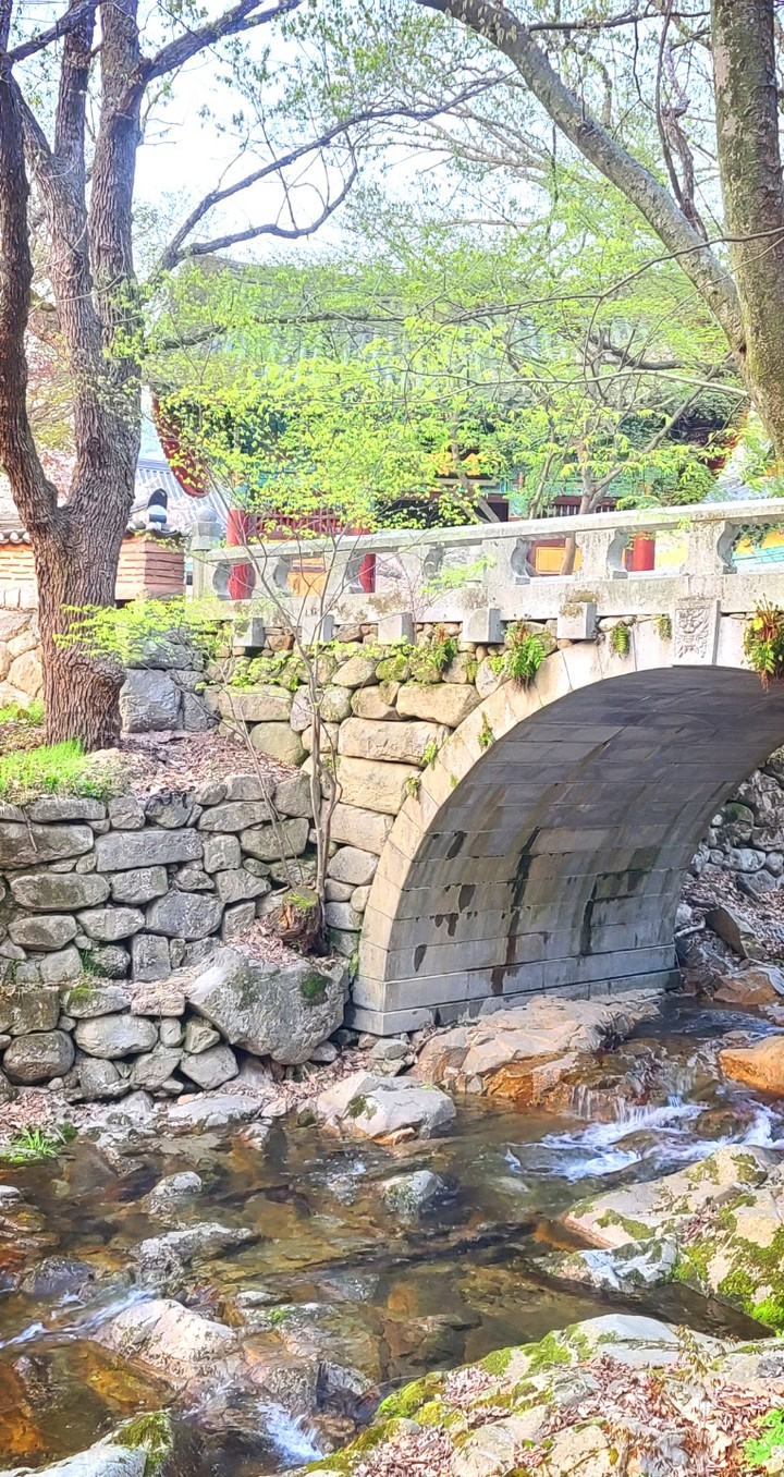 금산사 다리 temple bridge