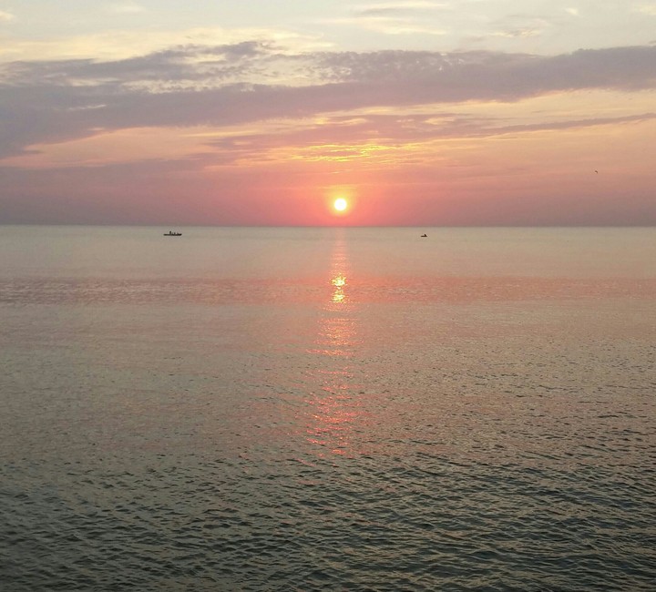 before the sunset