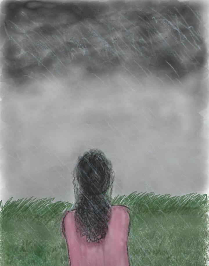 dark clouds