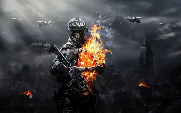 fire game wallpaper