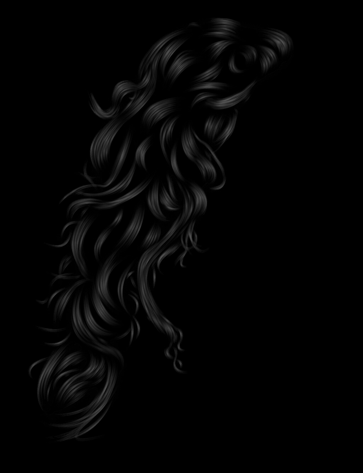 girls hair png