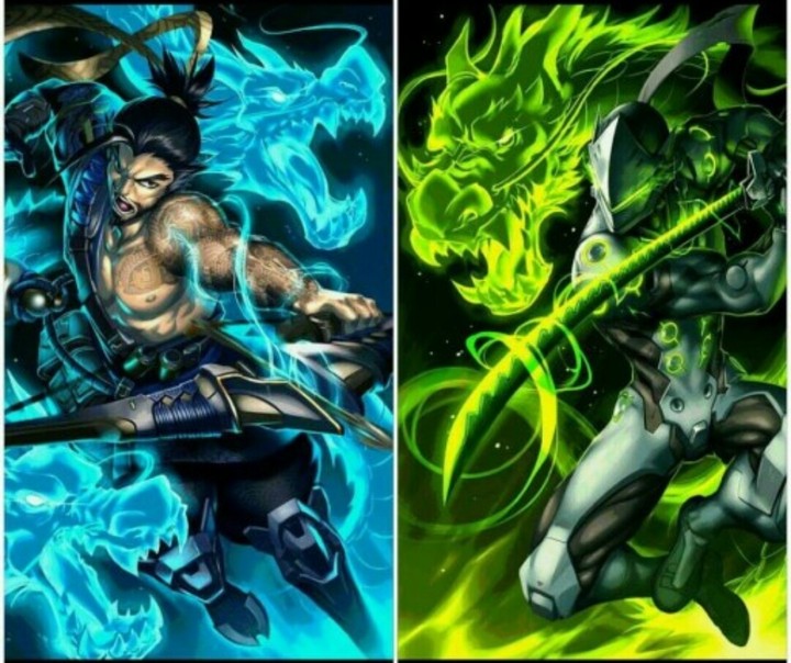 HANJO AND GENJI