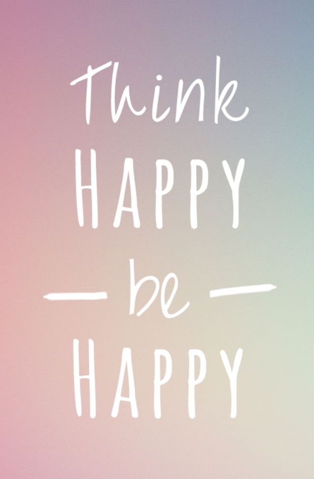 Thing happy be happy