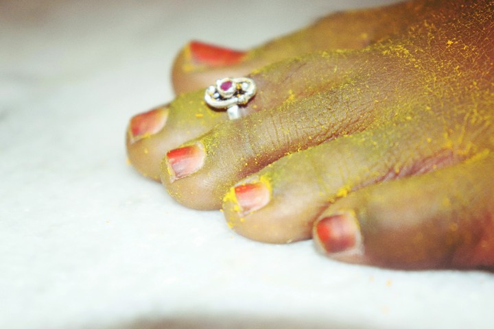 Life is too short to wear an inspiring jewelry.. #Toe ring#