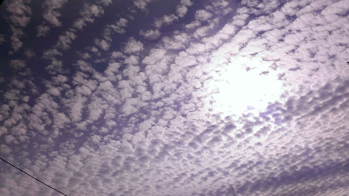 the sky